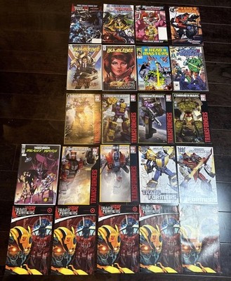 Transformers Mixed Comic Lot From Combiner Headmasters Beast Wars Autobots 22pcs