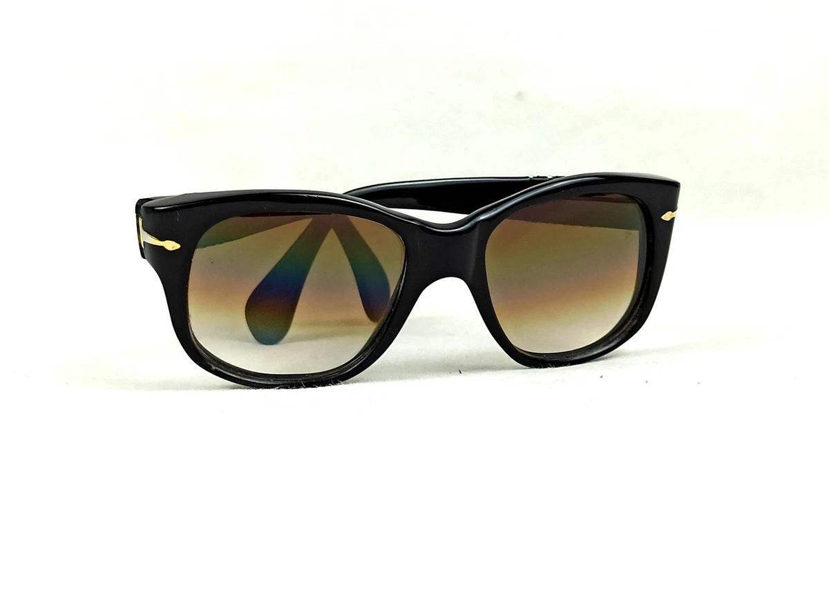 1990s PERSOL SUNNY vintage oval sunglasses silver metal MADE IN ITALY Persol Oval Vintage Sunglasses for sale | eBay main image 3