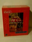 Vintage Alsy Coca Cola Acrylic Stained Glass Style Accent Lamp  15-1/2" High New