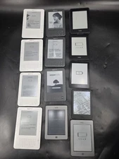 Lot of 13 Amazon Kindle w/ Keyboard Mix 