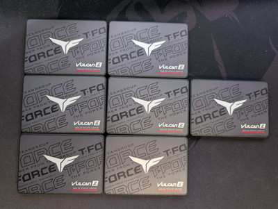 2TB T-Force Vulcan Z SSD 3D TLC SATA III 2.5'' 100% Health T253TZ002T0C101