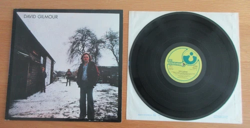 DAVID GILMOUR FIRST SOLO LP  STEREO SHVL 817 PINK FLOYD 1978 1ST PRESS