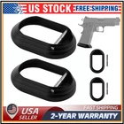 Alloy Double Stack 1911 MagWell For STI/Infinity style Wide body Pistols- Black