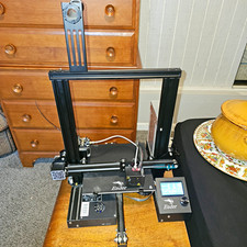 Creality Ender-3 FDM 3D Printer, 220x220x250mm, Heated Bed, LCD Controls, USB