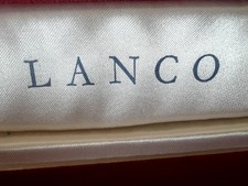 🔴 LANCO box scatola orologio polso astuccio cofanetto rosso con fermi vintage