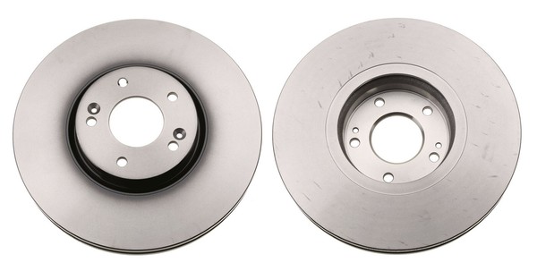 2X Bremsscheibe TRW DF6222 FüR FÉ Hyundai Santa CM 2 SUV Crdi 4X4 GLS-image