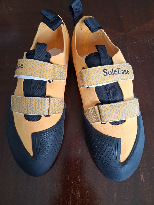 Sole Ease Unisex Climbing Shoes PYX110 44 Yellow (Men 10.5W, Lady !2.5W)
