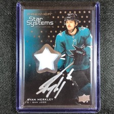 2021-22 Premier Nhl Ryan Merkley Star Systems Rookie Patch Auto Silver 40/149