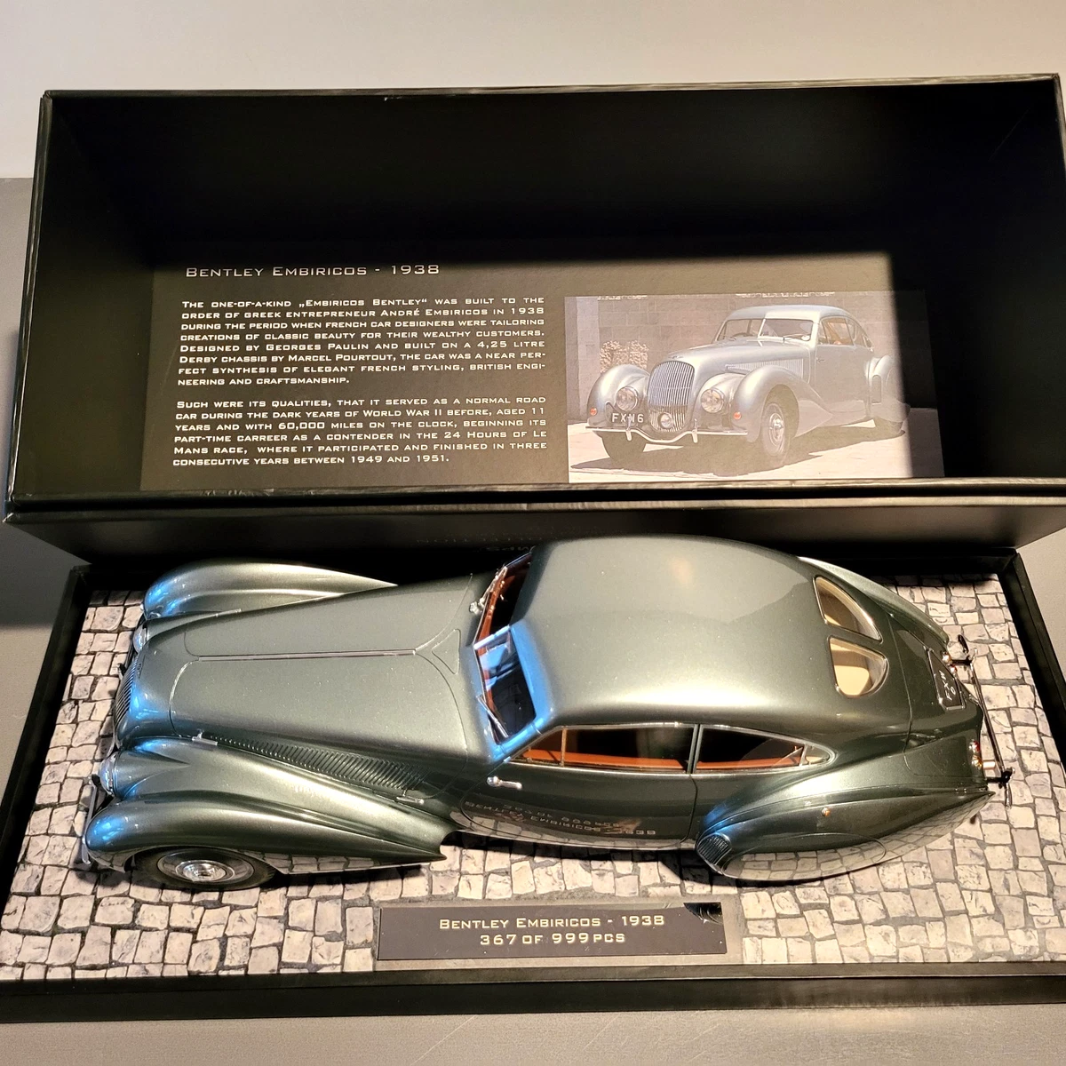 MINICHAMPS Bentley 1:18 压铸玩具车| eBay