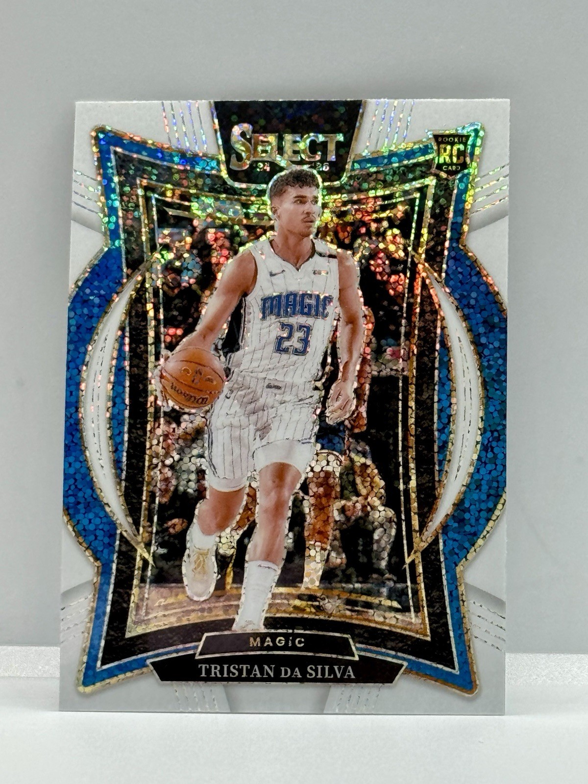 2024-25 SELECT TRISTAN DA SILVA CONCOURSE WHITE SPARKLE SSP #83 RC MAGIC 💎