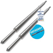 Rundsperrbalken Sperrstange Klemmbalken 2 Stück 1600-2000 mm Kombizapfen 19/24mm