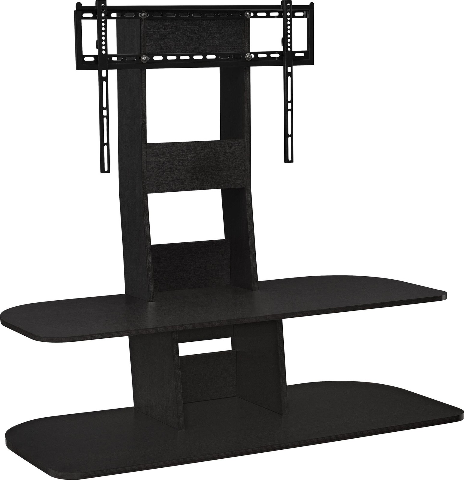 With Mount For Tvs Up To 65" Wide, Black