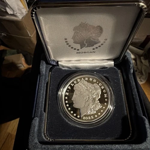 2025-S Proof Morgan Silver Dollar OGP & COA