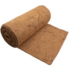 Fengaim 3m*0.3m/120" x 12" Coco Hanging Basket Liner 3 m x 0.3 m, Brown