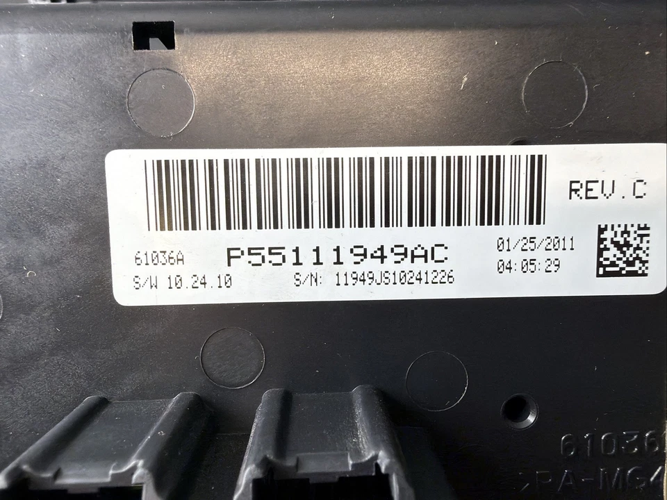 Dodge Avenger Chrysler Sebring 2007-2010 calefacción aire acondicionado control de clima P55111949AC Foto 2 de 4