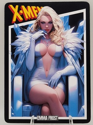 X-Men Emma Frost Comic Book Sexy Hot Spicy ACEO Custom Trading Card