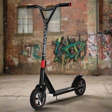 Evo Dirt Rider Red & Black scooter aged 6 - 18 yrs -  damaged box
