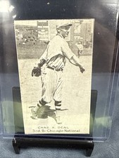 1921-23 National Caramel E220 Charles A. Deal Cubs (trimmed) COMBINE SHIPPING