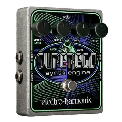 Electro-Harmonix Superego Synth Engine Pedal Latch Mode