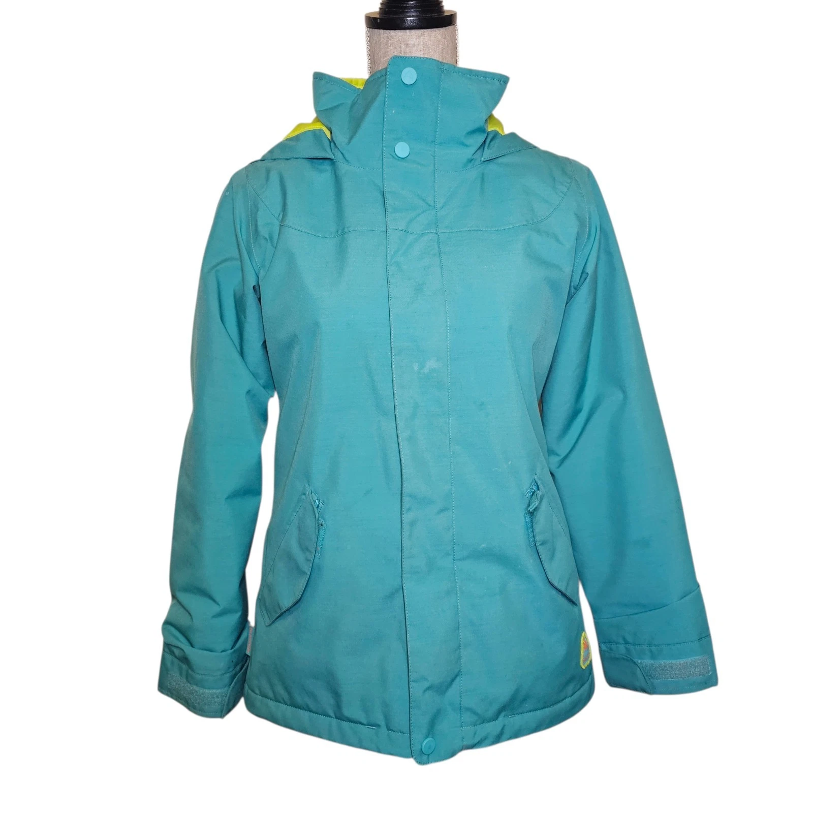 Burton Jacket Youth Teal Insulated Winter Ski Snowboarding Unisex Coat