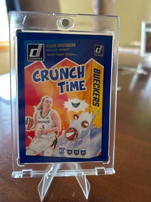2025 Panini Donruss WNBA - Crunch Time Paige Bueckers #19 Press Proof Blue (RC)