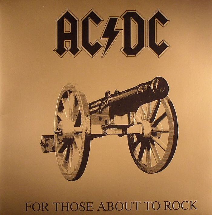 AC/DC - For Those About To Rock We Salute You - gatefold heavyweight vinyl LP