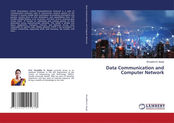 Data Communication And Computer Network Shraddha N. Zanjat Taschenbuch Englisch-image