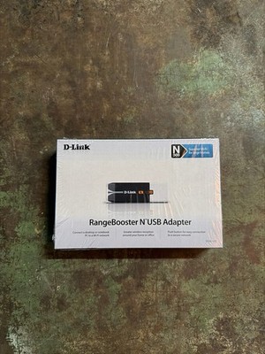 D-Link RangeBooster Wireless N USB Adapter DWA-140 Wireless N-300 New In Box