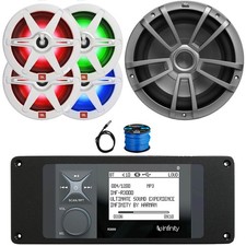 Infinity R3000 Player Receiver w/Adapter Plate, 4x 8" 450W Speakers, Subwoofer