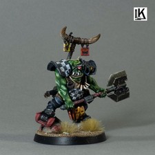 Armageddon Bigboss pro painted Warhammer 40k Orks Waaagh orks ork dok