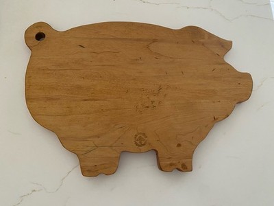 J.K. Adams Vermont Pig Maple Wood Cutting Board