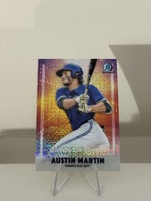 2021 Bowman Chrome #DG-10 Austin Martin Dawn of Glory Mojo Refractor