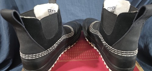 Vans Standard Mid Chelsea MTE Slipper Stiefel schwarz Knochen Herren Größe 9,5 neu ohne Deckel - Bild 5 von 7