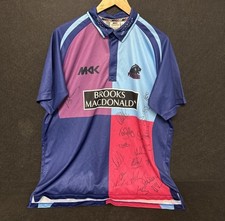 Middlesex Panthers 2011 Signed Cricket Shirt Large NWT New With Tags