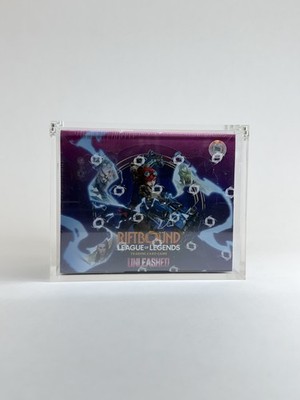Riftbound TCG Acrylic Display Case Magnetic Lid UV Protection - US Based 