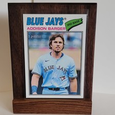 Topps 2026 Topps Heritage Base Set #370 Addison Barger Blue Jays