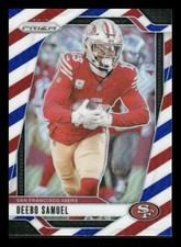2024 Panini Prizm #252 Deebo Samuel Red White and Blue San Francisco 49ers