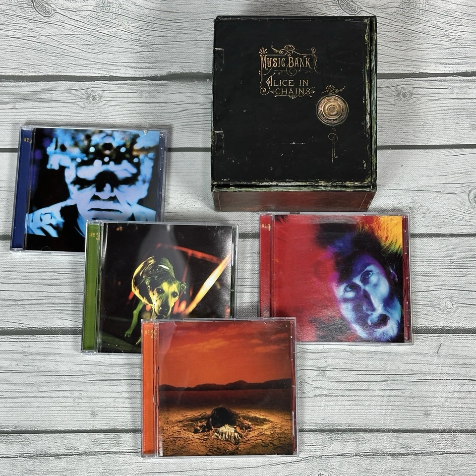 Alice in Chains музыкальный банк CD бокс-сет Sap грязь банка мух - отсутствует буклет - Изображение 2 из 4