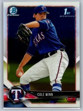 2018 Bowman Draft #BDC-173 Cole Winn Chrome *RA