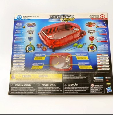 Beyblade Burst Turbo Slingshock Rail Rush Set Valtyrek V4 Z