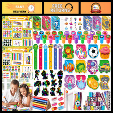 240Pcs Birthday Party Favors Set Goodie Bag Stuffers, Kids Decorations, Classr