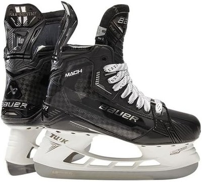 Bauer Supreme Mach TI Schlittschuhe Intermediate, Größe:9,5 (45), Weite :FIT2