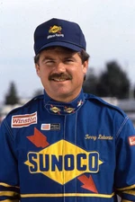 Terry Labonte drove bright blue Sunoco sponsored cars owner Billy - Old Photo