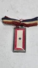 Vintage WWII Blue Star Service Banner Pin 1" US Military Family Homefront Ribbon