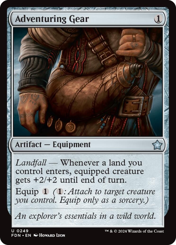 EN Adventuring Gear 249 Foundations Uncommon LP