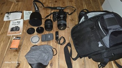 Canon EOS Digital Rebel XTi 10.1MP DSLR w/ EF-S 17-85, 18-55 lenses, Lowepro Bag