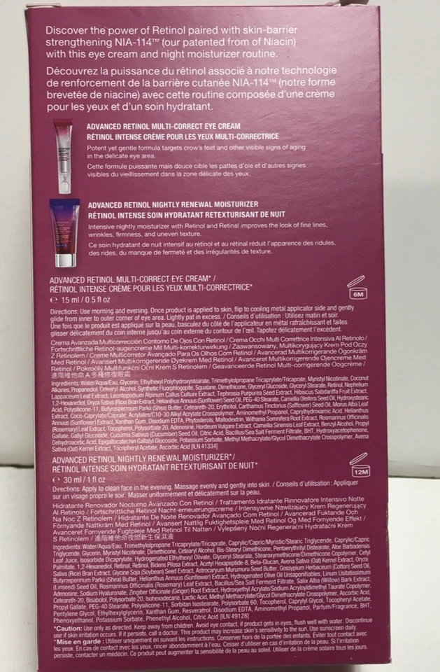 Advanced Retinol Discovery Kit with Retinol Night Moisturizer, 1 oz, Multi Co... - Image 2 of 3