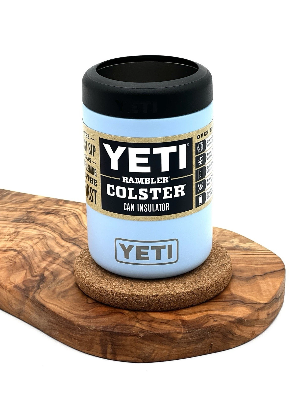 YETI Big Sky Blue 12 oz Colster Can Cooler Retired Limited Edition Color | New