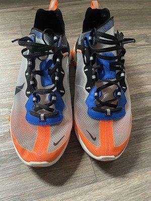 Nike React element 87 Men s 10 Thunder Blue Total Orange AQ1090-004 Balance