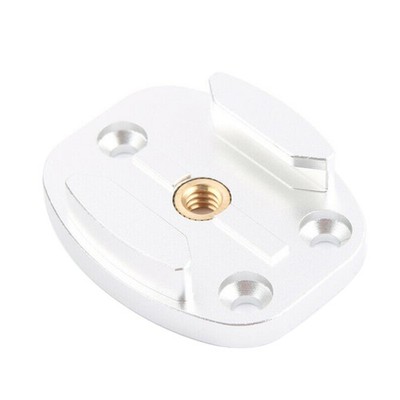 Metal Tripod Head Base Plate Bracket Flat Mount For GoPro Hero 9 8 7 360oner n
